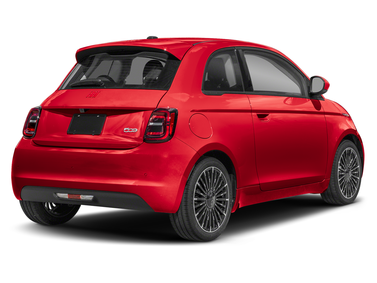 2024 Fiat 500e Red photo 3
