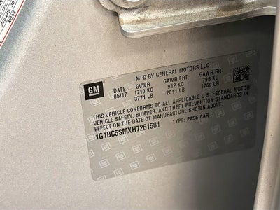 2017 Chevrolet Cruze LS