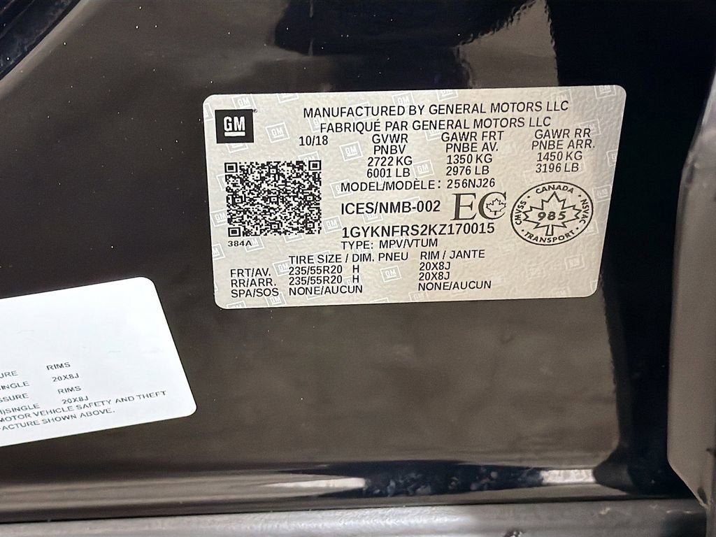 2019 Cadillac XT5 Premium Luxury AWD