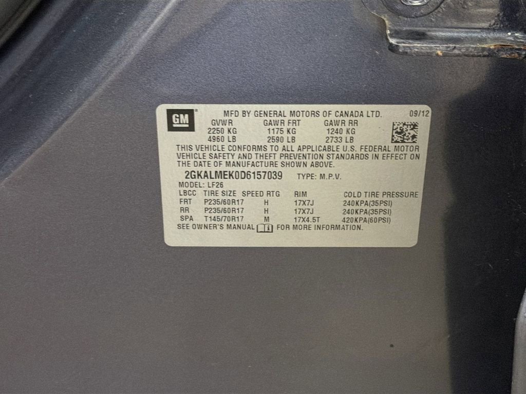 2013 GMC Terrain SLE