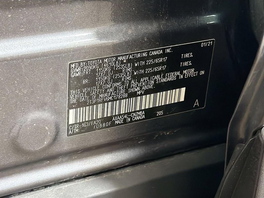 2021 Toyota RAV4 XLE