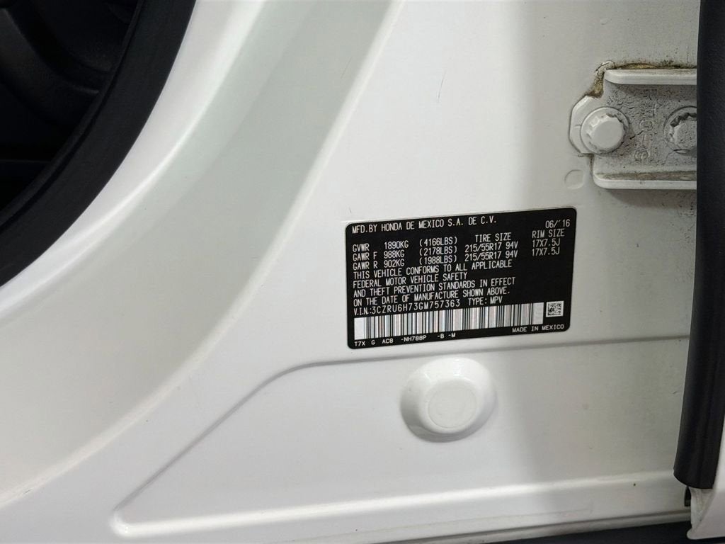 2016 Honda HR-V EX-L w/Navi