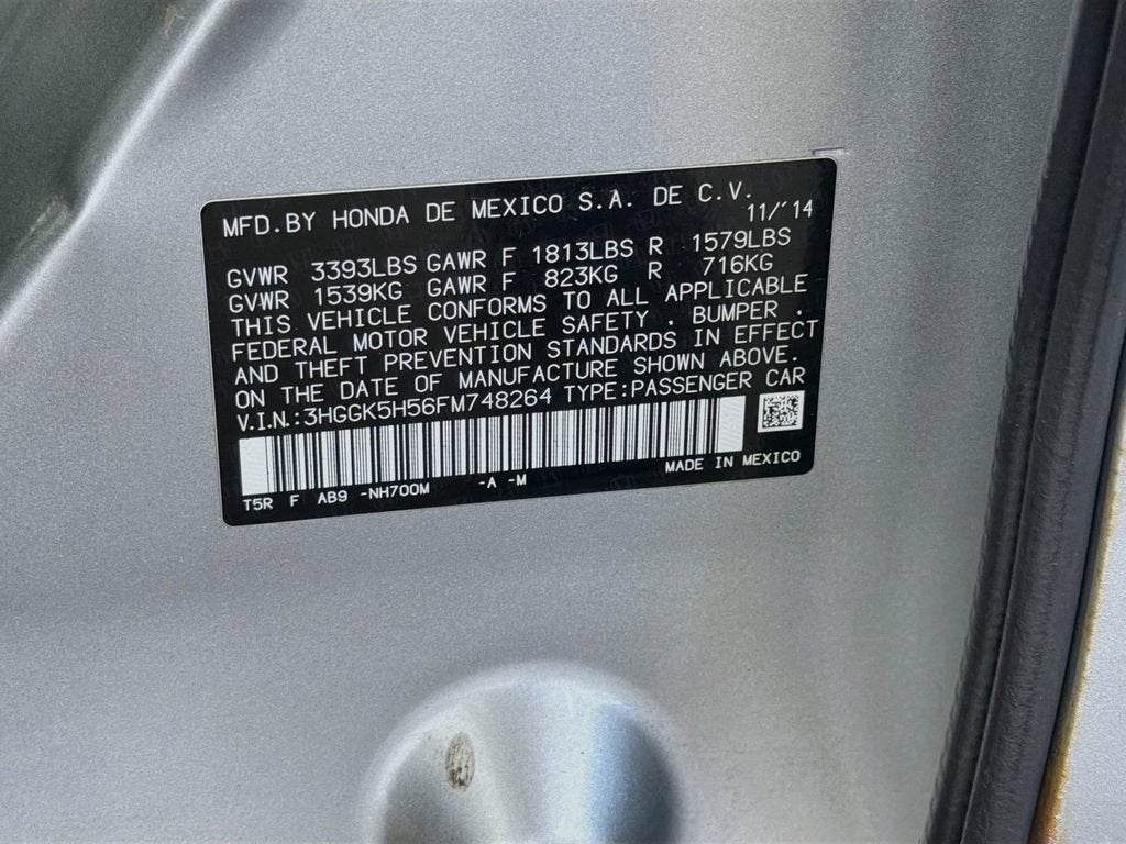 2015 Honda Fit LX