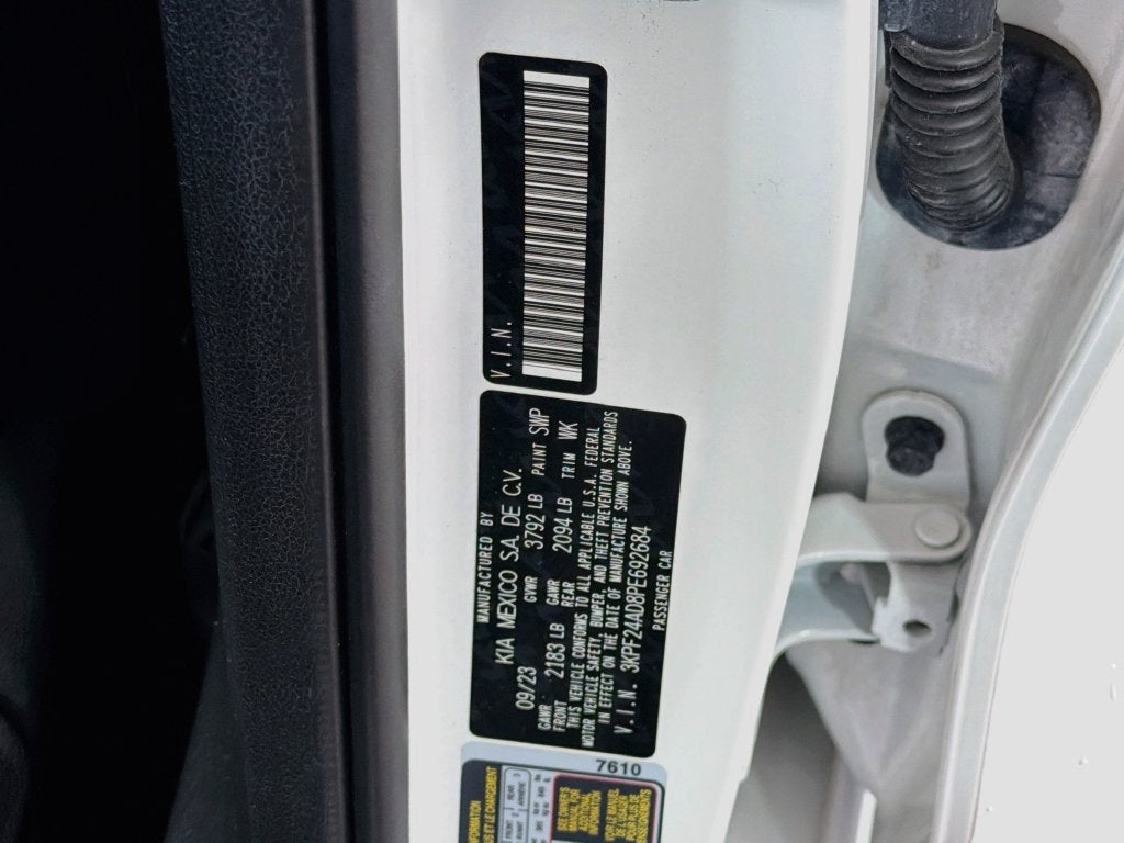 2023 Kia Forte LXS