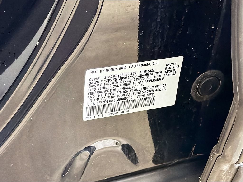 2018 Honda Pilot EX-L