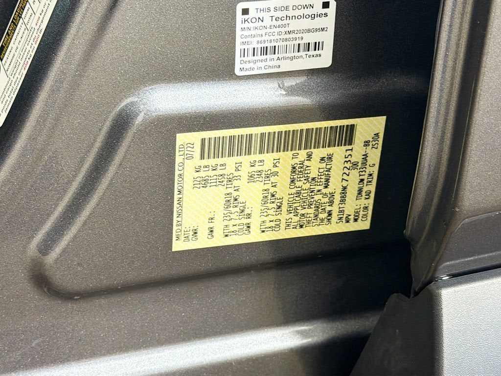2022 Nissan Rogue SV
