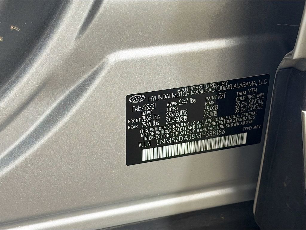 2021 Hyundai Santa Fe SEL