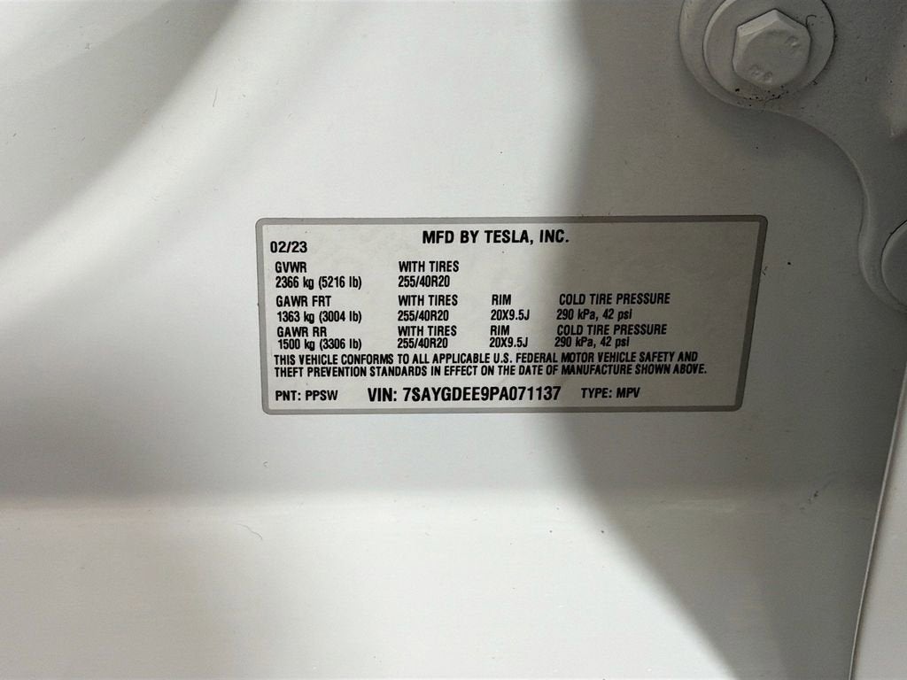 2023 Tesla Model Y Long Range