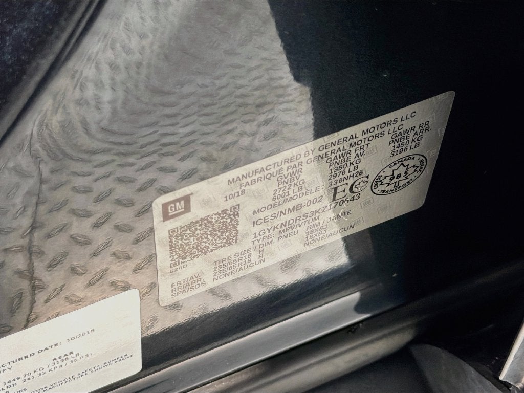 2019 Cadillac XT5 Luxury