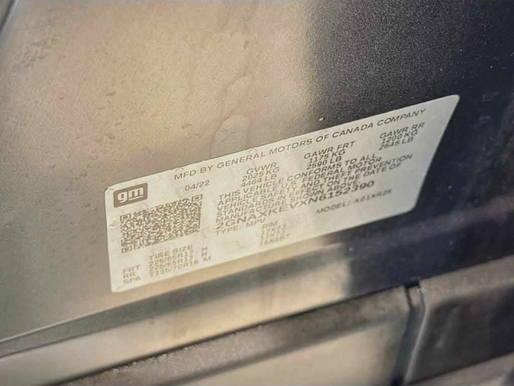 2022 Chevrolet Equinox LT