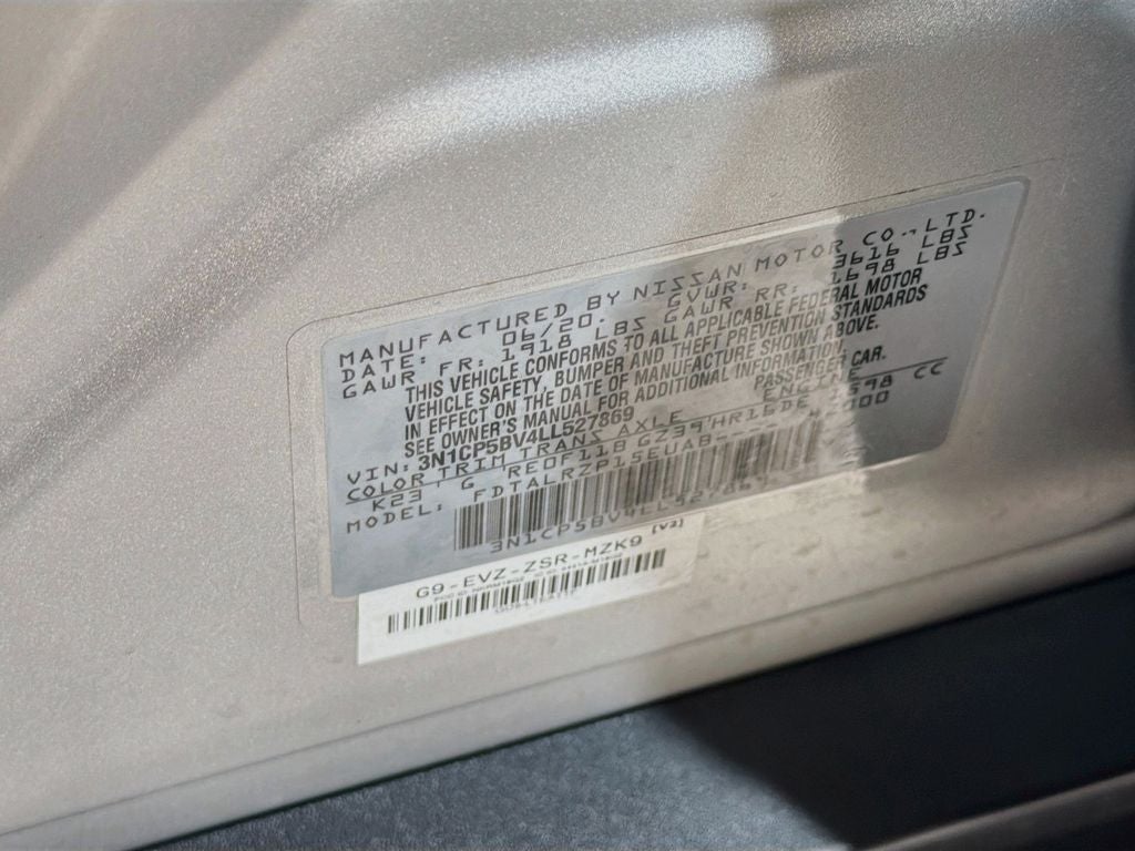 2020 Nissan Kicks S