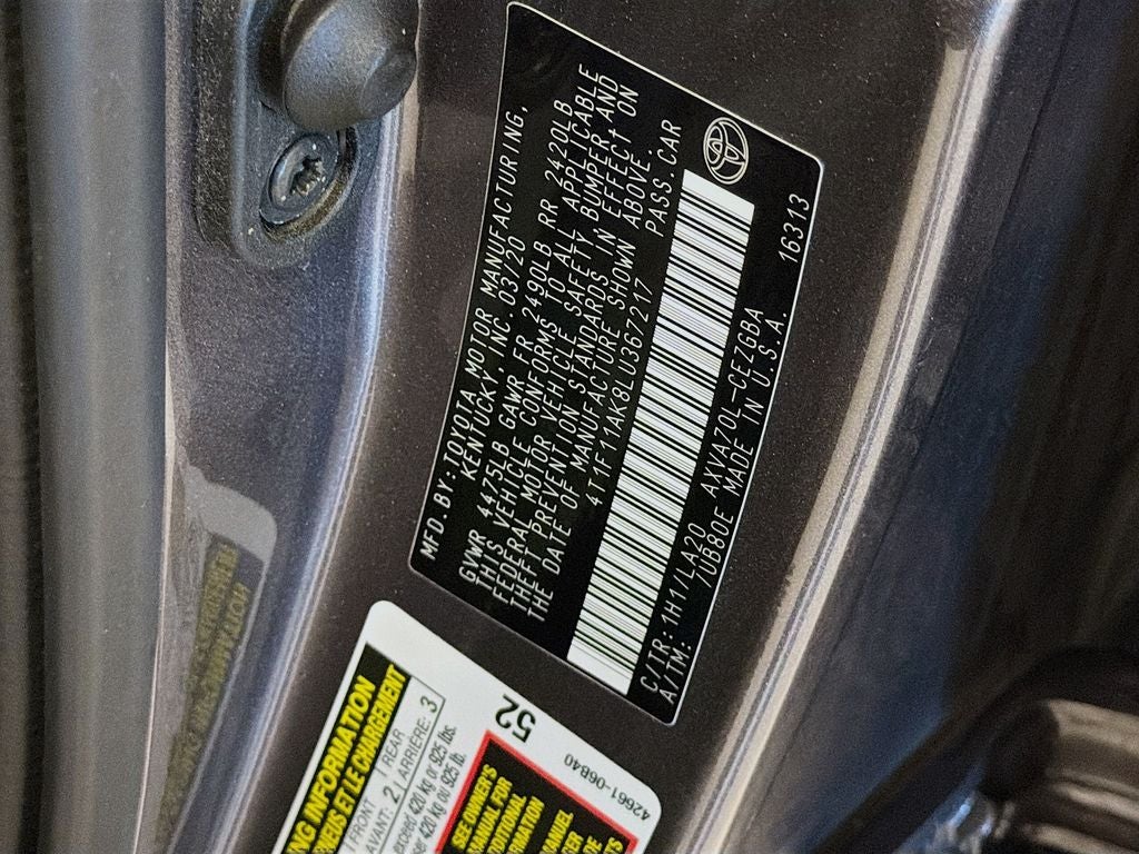 2020 Toyota Camry XLE