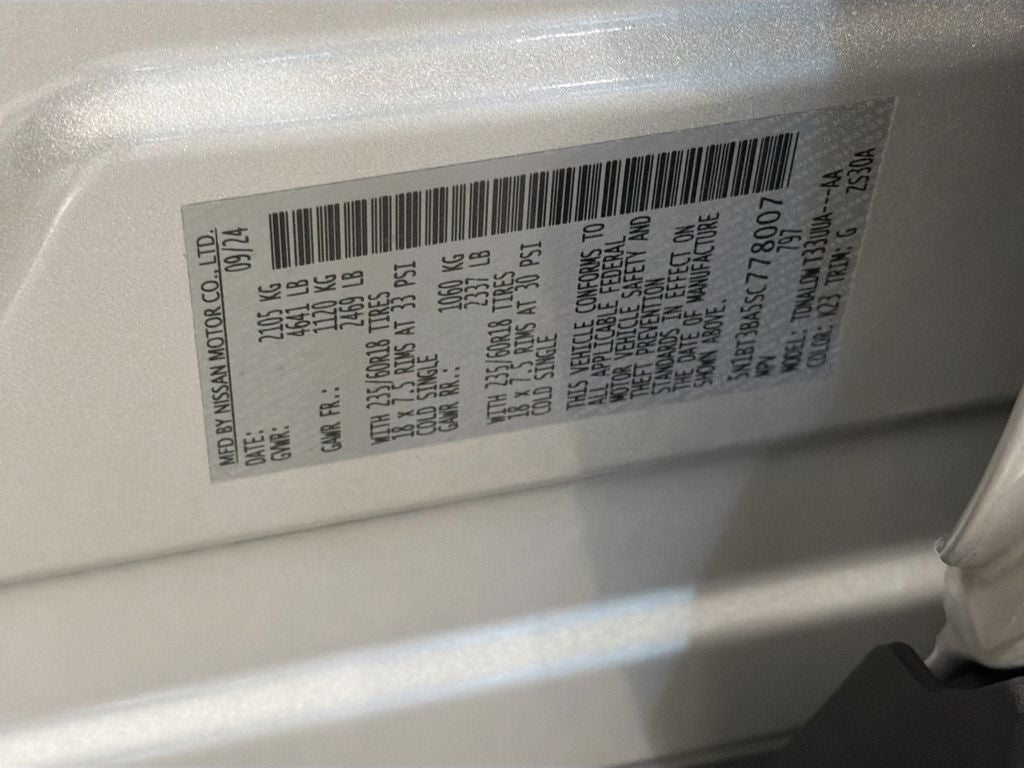 2025 Nissan Rogue SV