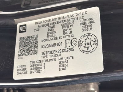 2025 GMC Canyon AT4