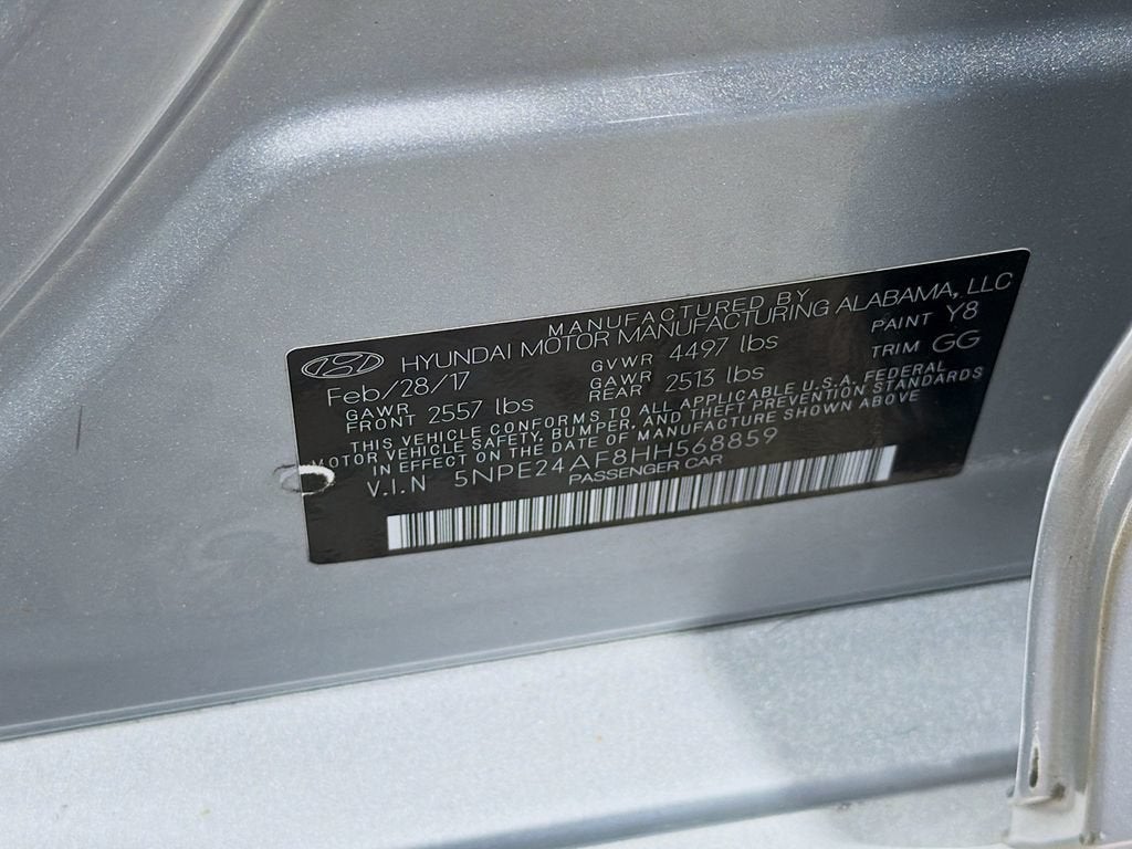 2017 Hyundai Sonata SE