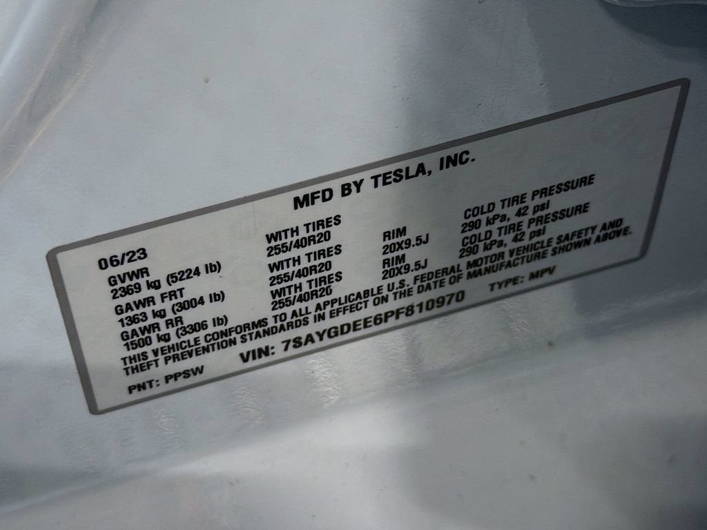 2023 Tesla Model Y Long Range