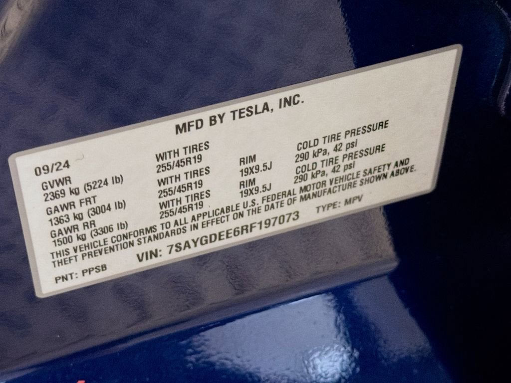 2024 Tesla Model Y Long Range