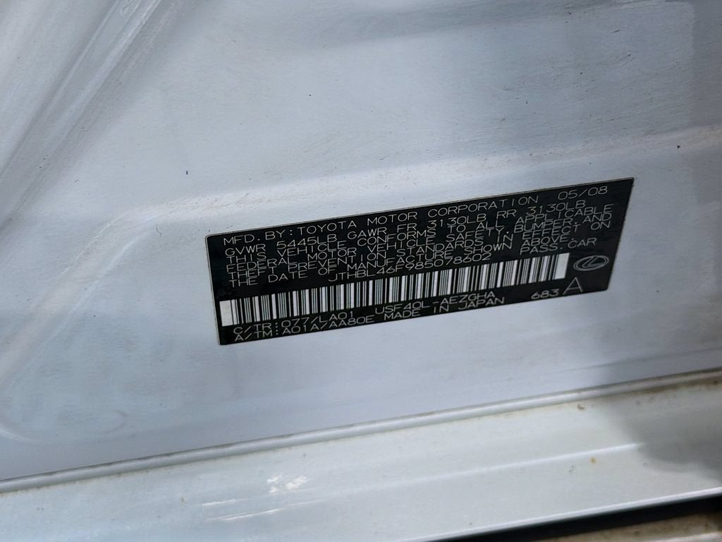2008 Lexus LS 460 NA