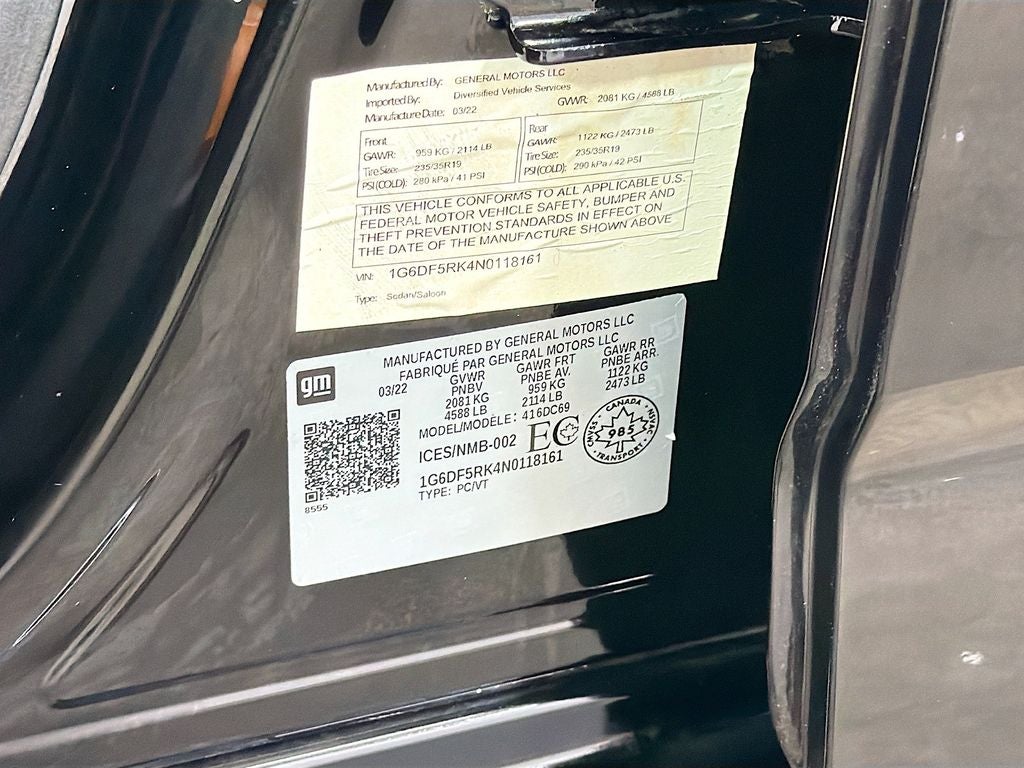 2022 Cadillac CT4 Premium Luxury