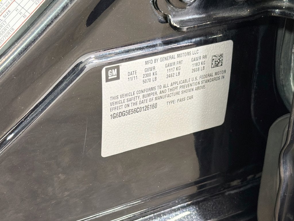2012 Cadillac CTS Luxury 1SB