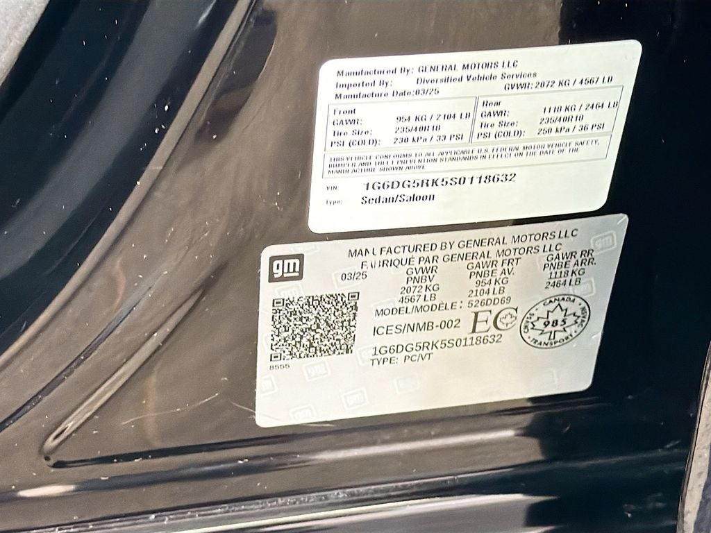 2025 Cadillac CT4 Sport