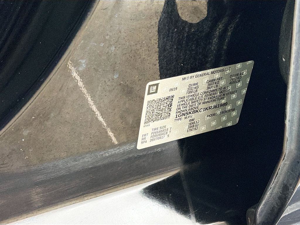 2019 Chevrolet Tahoe LT