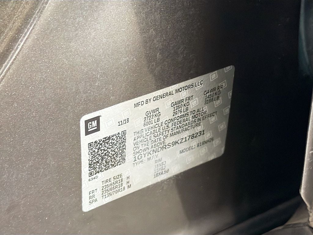 2019 Cadillac XT5 Luxury