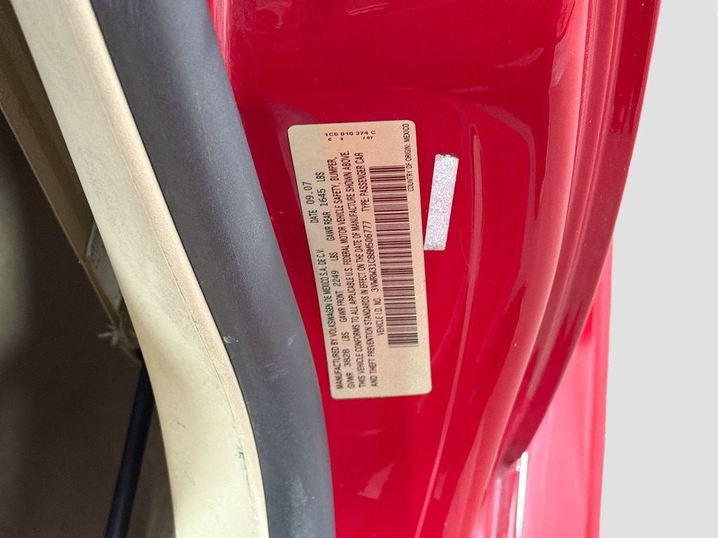 2008 Volkswagen Beetle SE