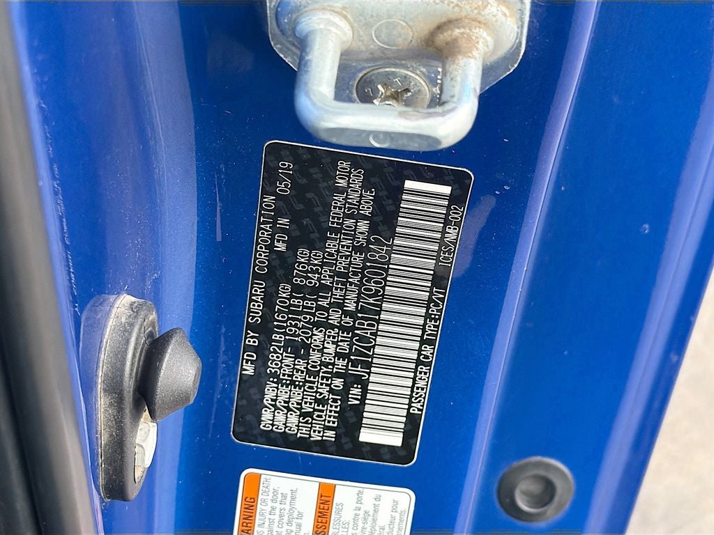 2019 Subaru BRZ Premium