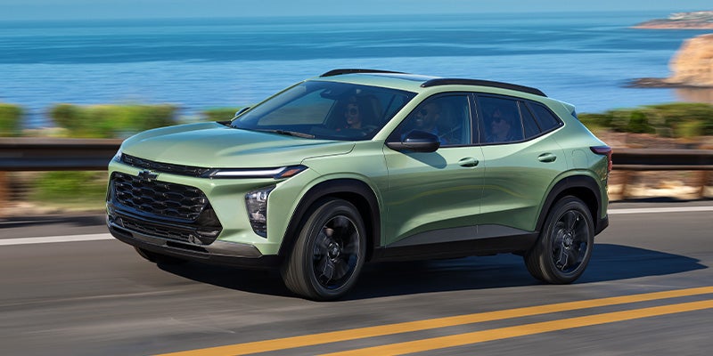 The highway performance of the 2025 Chevrolet Trax in Akron, OH