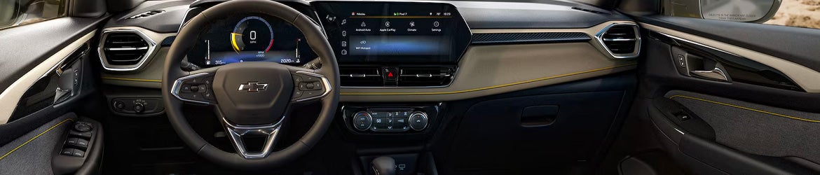 2026 Chevrolet Trailblazer infotainment touchscreen with smartphone connectivity in Akron, OH