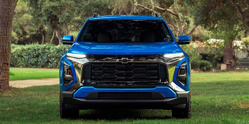 Chevrolet SUV front grille exterior view