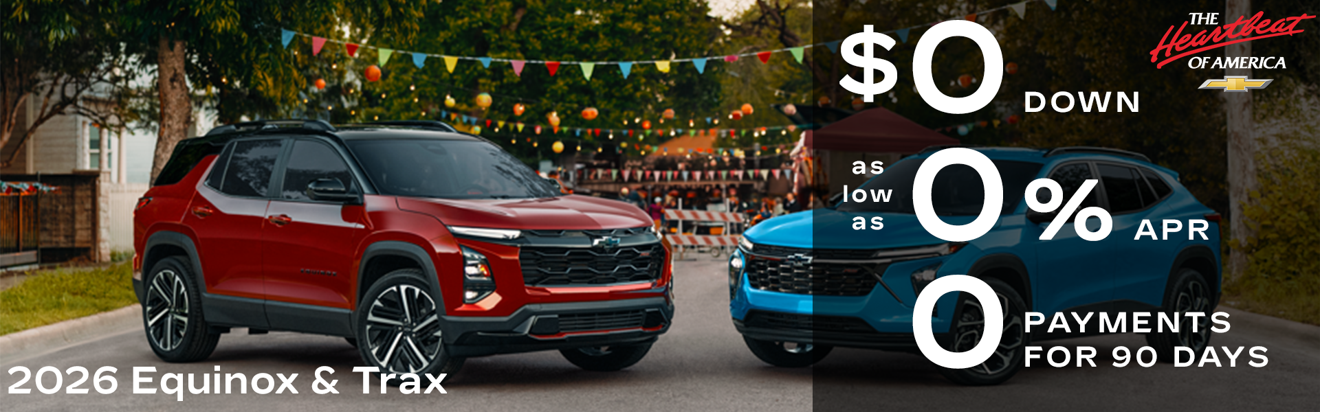2026 Equinox and Trax