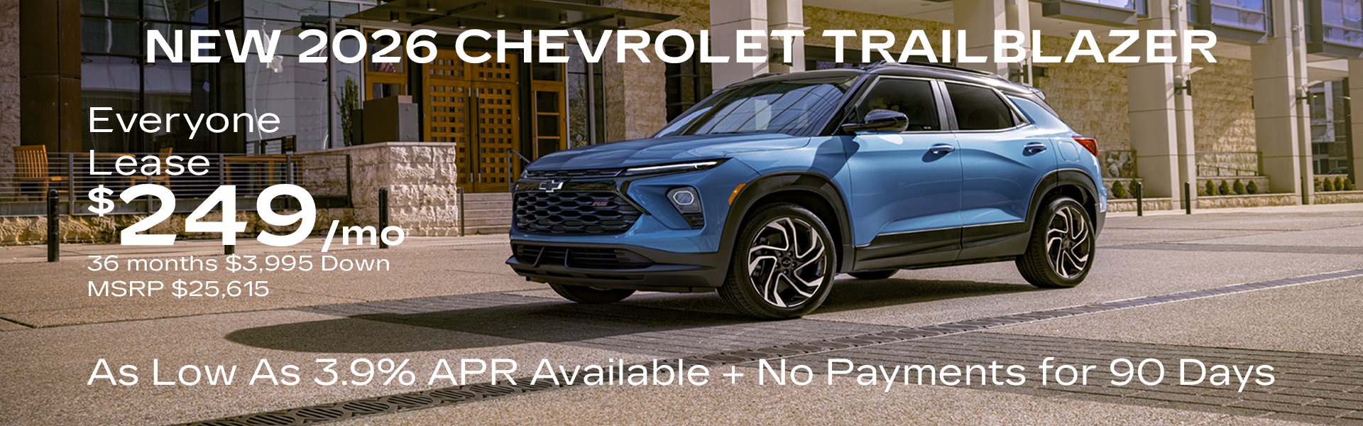 New 2026 Chevrolet Trailblazer
