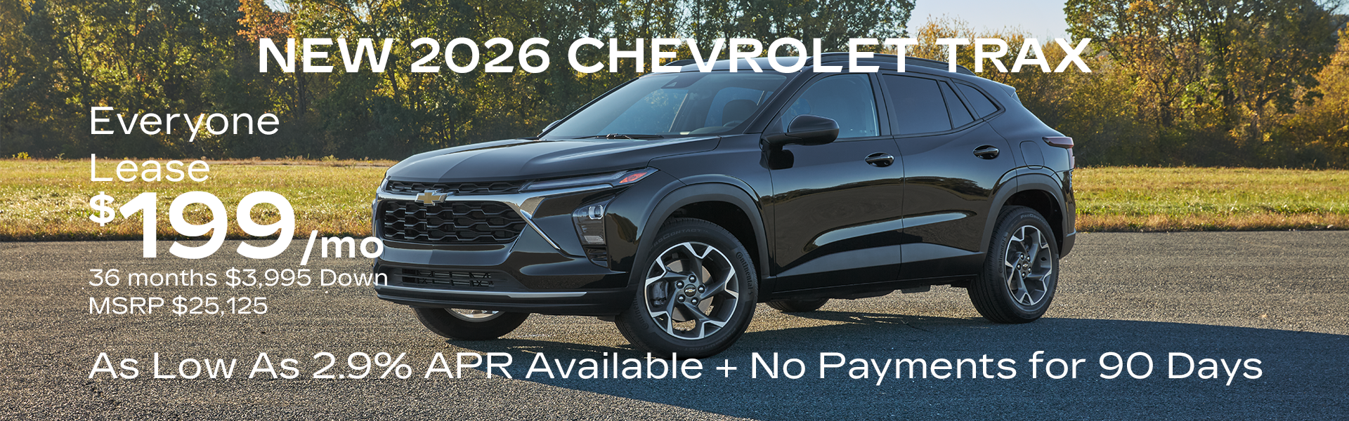New 2026 Chevrolet Trax