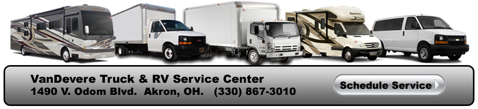 Schedule VanDevere RV Service Banner