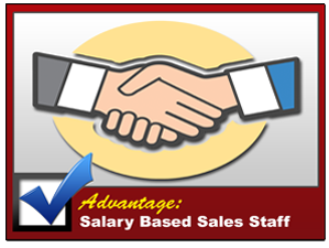 Salary Based Sales Staff