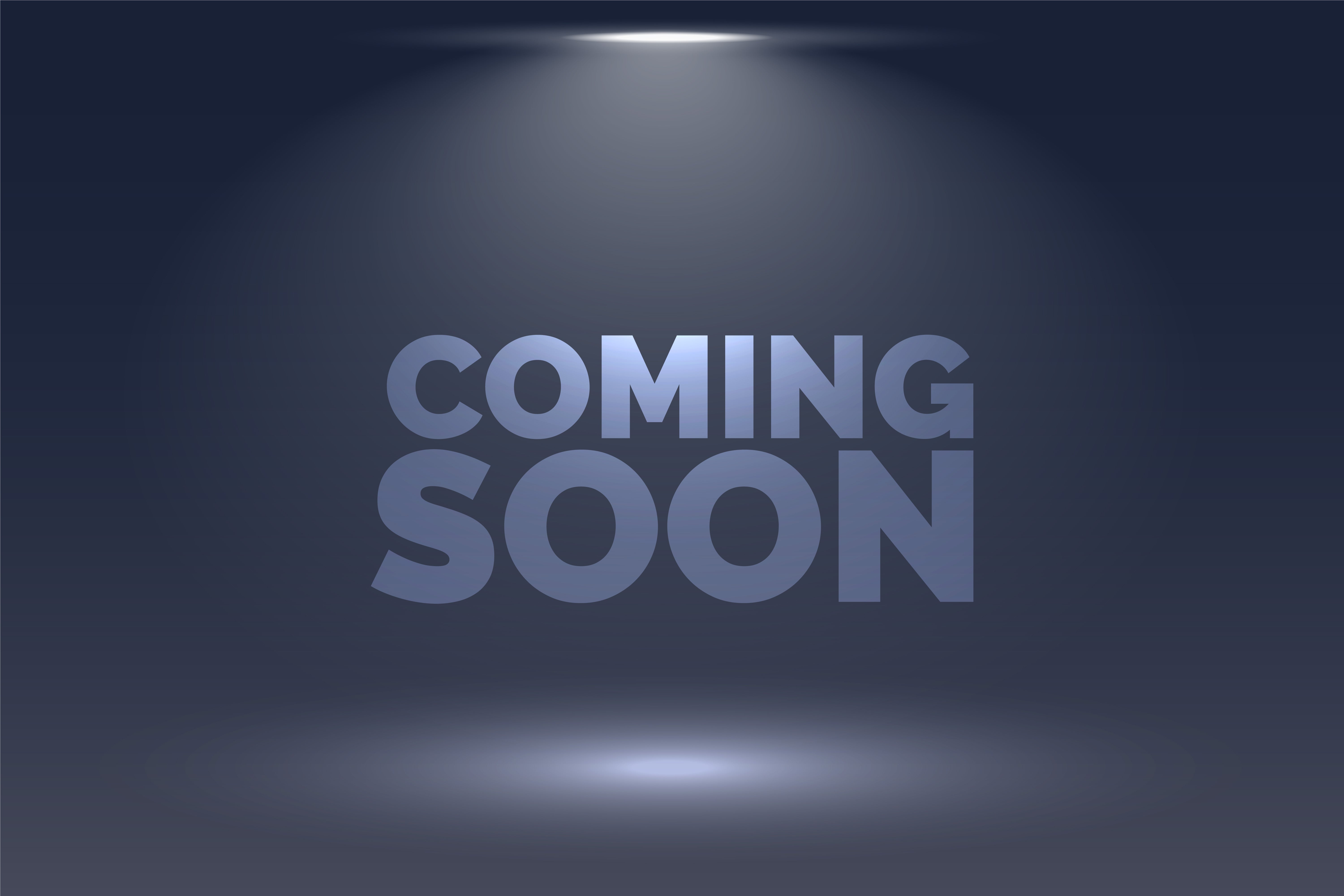 Banner that says Coming Soon